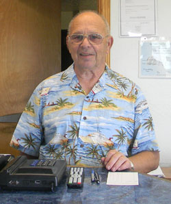 Larry McConnell, Owner, Aircrest Motel Larry McConnell, Owner, Aircrest Motel